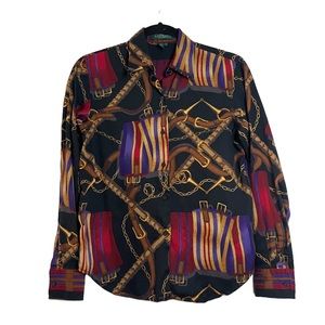 Lauren Ralph Lauren Multicolor Button Down Shirt